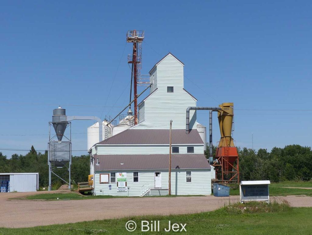 Seed cleaning plant in Myrnam, AB, July 2022. Contributed by Bill Jex.