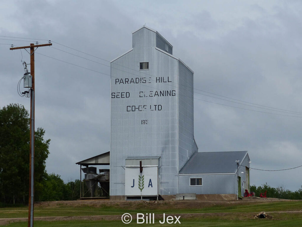Paradise Hill Seed Cleaning Co-Op Ltd., June 2022. Contributed by Bill Jex.