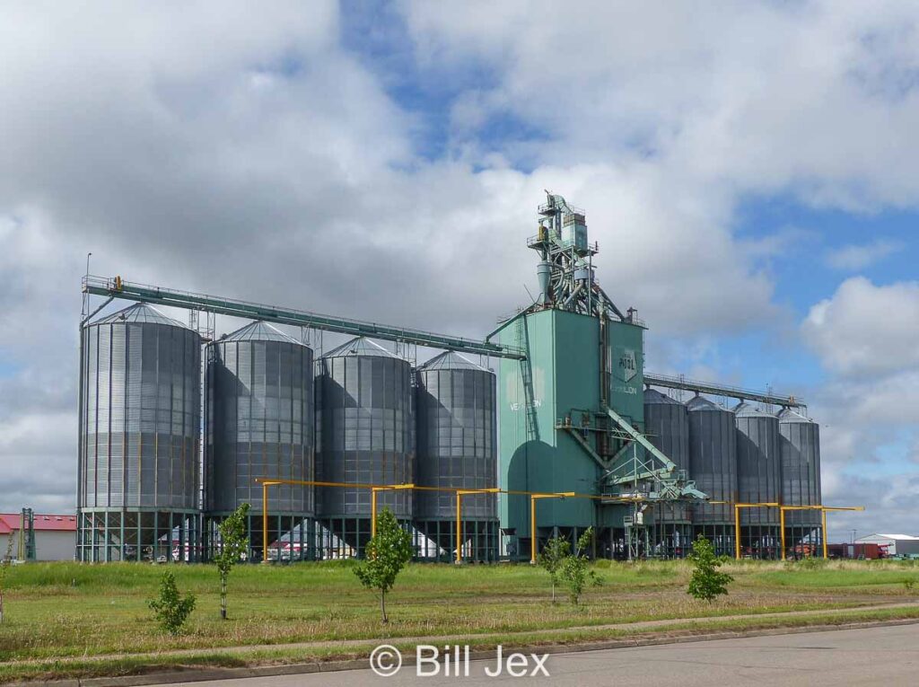 Viterra grain elevator in Vermilion, AB, June 2022. Contributed by Bill Jex.