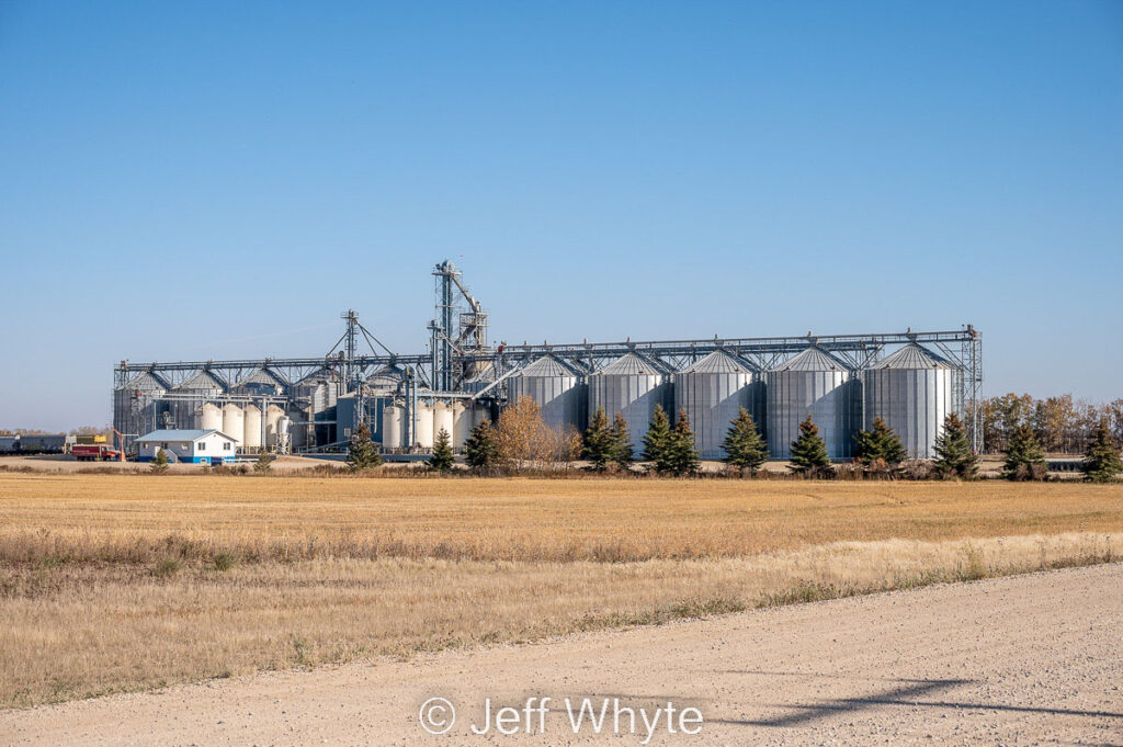 Parrish & Heimbecker facility in Tisdale, SK, Oct 2022. Contributed by Jeff Whyte.