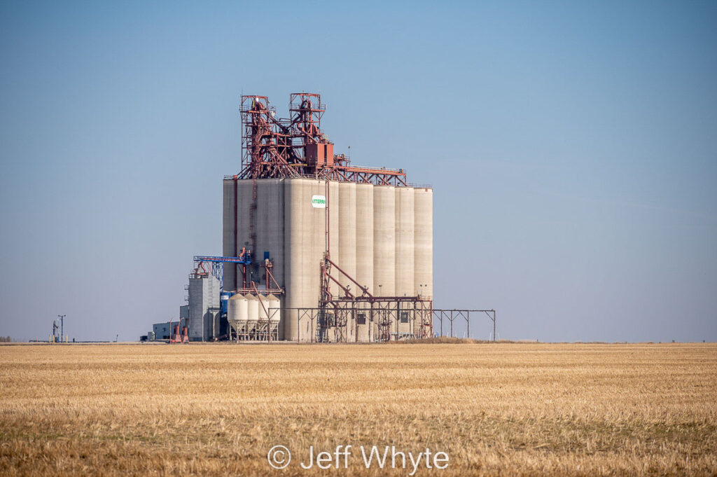 Viterra grain terminal outside Tisdale, SK, Oct 2022. Contributed by Jeff Whyte.